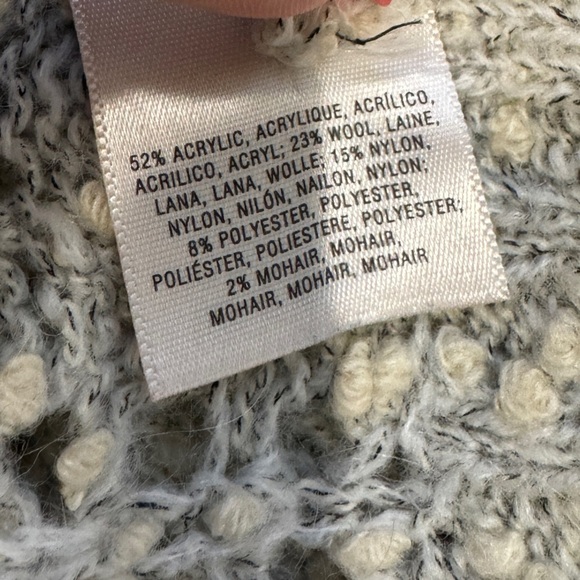 Anthropologie Sleeping on Snow Knit Cowl Neck Sweater (XS) - Picture 8 of 8